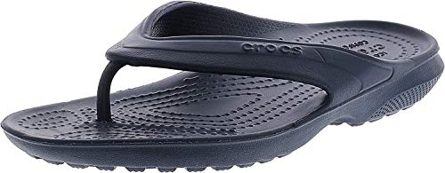 crocs Boy's Classic Navy Flip-Flops-9 Kids UK (C9) (202871-410)