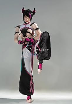 ストリートファイター 6 ハン・ジュリ コスプレ衣装 Amazon.co.jp: [FANG HUI] ストリートファイター6 ハン・ジュリ