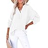 Dokotoo-Womens-Casual-Button-V-Neck-Long-Sleeve-Shirts-Oversized-Solid-Blouses-Tops Dokotoo Womens Casual Button V Neck Long Sleeve Shirts Oversized Solid Blouses Tops