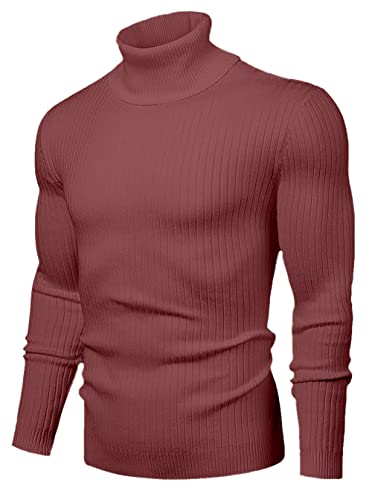 Image of NORTHWIND Men's High Turtle Neck Cotton T-Shirt