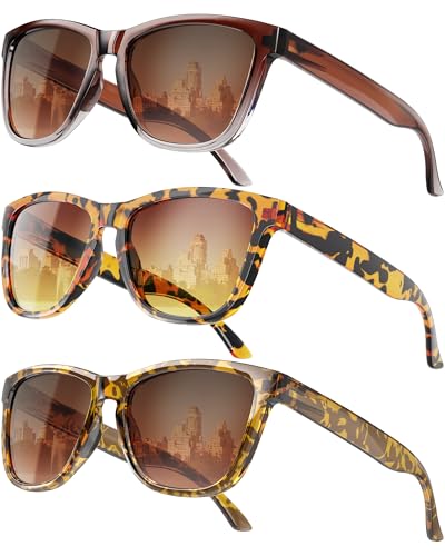 QALLY Sunglasses-women Polarized Sunglasses-womens: Trendy Sun Glasses polarized UV400 Protection Fashion Sun glasses