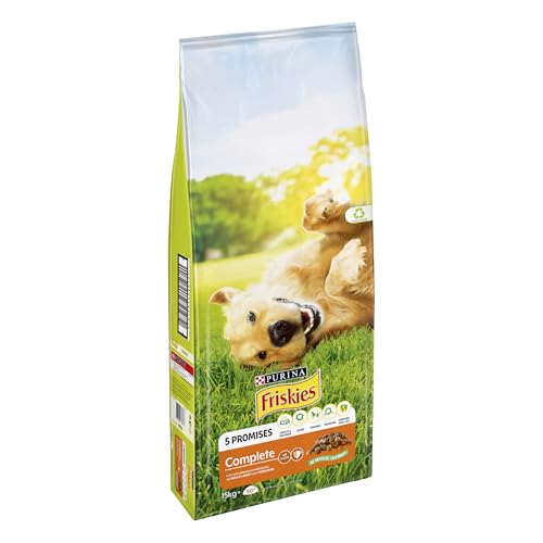 Purina Friskies Vitafit Complete Pienso para Perro Adulto con Pollo, saco de 15kg