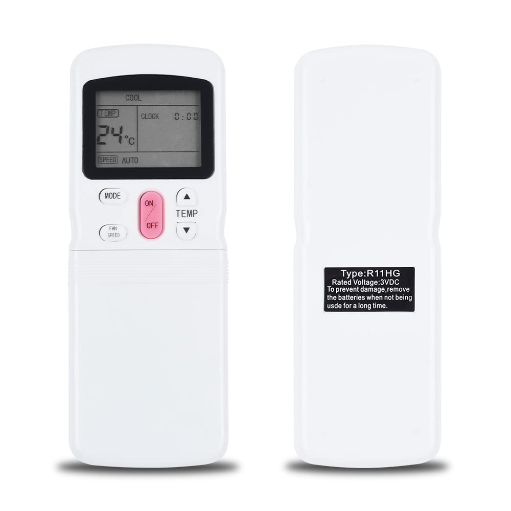 A/C Remote Controller for Midea R11, Universal Air Conditioner Remote Control Replacement for Midea R11CG/E R11HG-E R11HG/E R11HQ/E