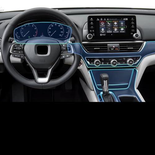 Film Écran GPS Voiture pour Accord RHD 2018-2022 | Protection Premium Invisible Haute Clarté