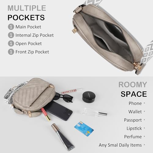 Image of TANTOMI Small Crossbody Bags for Women Trendy, Cell Phone Purses Wallet with 4 Card Slots, Small Purses with Adjustable Strap
