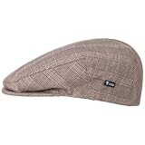 SOMBREROSHOP Devron Gorra Gatsby Cuadros Multicolor Hombre Primavera Verano