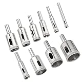 Foret à verre - parfait pour verre, carrelage, , granit, la céramique ou d'autres matériaux, foret diamanté