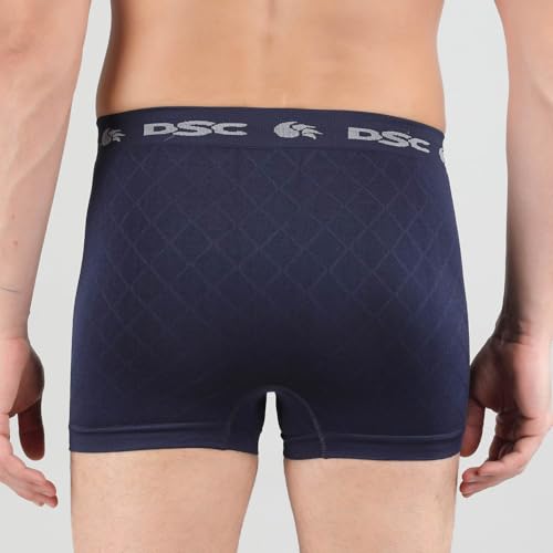 DSC Athletic Supporter Trunk | Navy Blue | Size: Extra Large | Soft-Touch Polyester + Spandex Stretch | Snug Fit | Breathable Fabric | Supporter Brief | Pack of 1