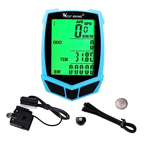 Review de Cuentakilómetros bici que puedes comprar esta semana. 37 BESPORTBLE 20 Velocímetro De Bicicleta Odómetro De Bicicleta LCD Cuentakilómetros para Ordenador De Bicicleta Velocímetro De Ciclismo Odómetro Inalámbrico Monitor Vehiculos...