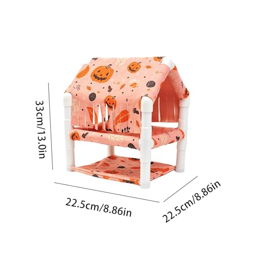 Accesorios de hámster y cama de dos pisos para el salón de tu hogar moderno 6