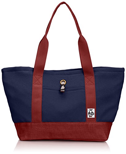 [`X] Tote Bag Sweat Nylon M CH60-0686 H-Navy/Red Henna (H-Navy/Red Henna)