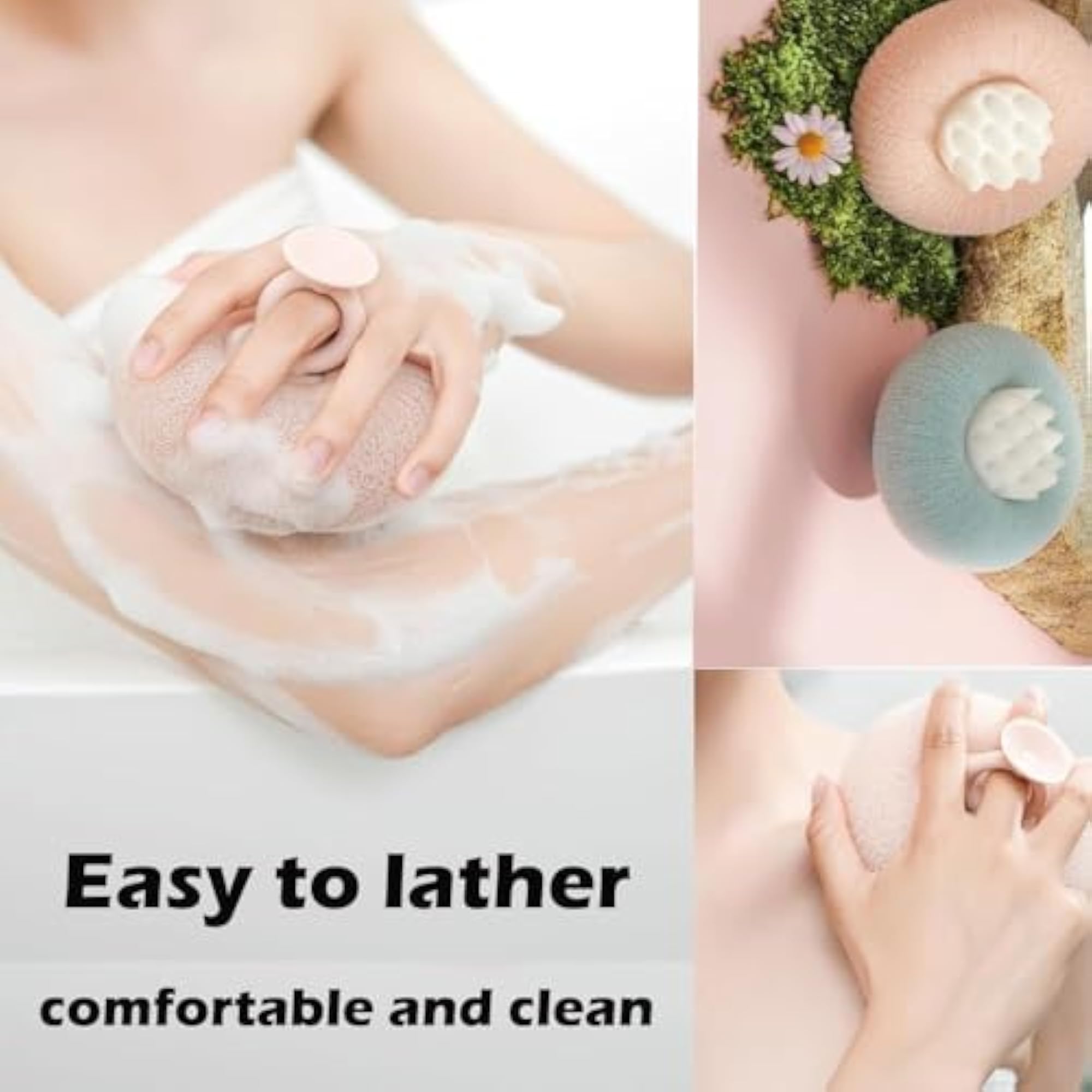 Exfoliating Sponge Shower Bath Loofah for All Ages