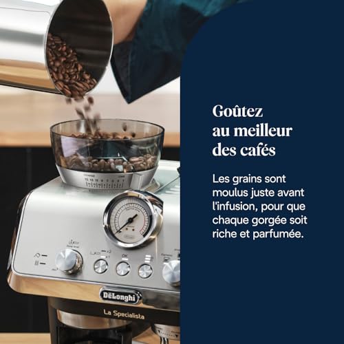 Machine À Expresso Avec Broyeur Ec 9155.mb Delonghi - vue 9