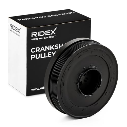 Polea de cigüeñal RIDEX 3213B0205 recambio de amortiguador de dirección para coche