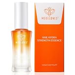 Modelones Nail Strengthener and Growth Scented Nail Repair for Damaged Nails 3-in-1 Nail Hardener Extra Strong Treatment Mode Gifts for Women 13.5ml