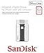 SanDisk iXpand 64GB OTG Flash DriveWith Lightning Connector for iPhones, iPads & Computers- SDIX-064G-G57,Black, silver