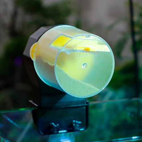 Dispensador de peces automático que evita el agua sucia y alimenta en tus ausencias 7