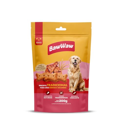 Biscoito Baw Waw para cães Tradicional 200g