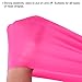 PATIKIL Silicone Swim Cap, 2 Pack Waterproof Swimming Hat Non-Slip Adult Swimming Caps for Women and Men Swim Training Racing, Rose Red
