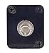 Switchcraft EHST2MB Panel Mount ST Fiber Optic Feedthru, Single Mode, Nickel Finish