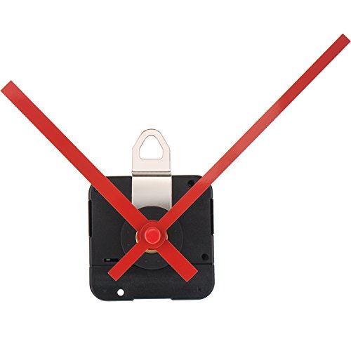 Mudder 31 Mm Long Shaft Quartz Clock Movement Diy Clock Repair Kit (Red) #TOP22