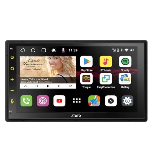 [Upgrade] ATOTO Double Din Car Stereo with Wireless CarPlay,Wireless Android Auto,7in IPS Touchscreen,Bluetooth,Phone Mirroring,HD LRV Camera,USB Video & Audio,F7G2A7WE-S01