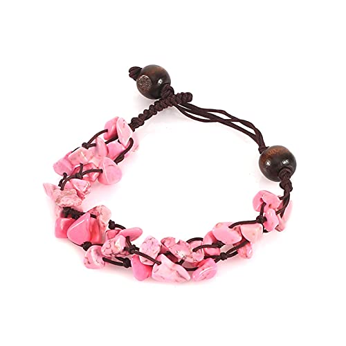 Bracelets de gravier de turquoise pour séance de Reiki