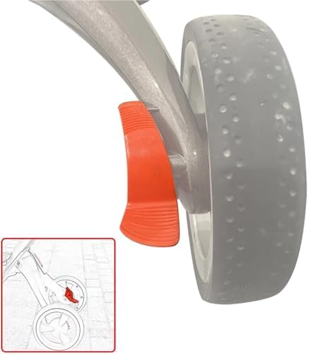 Stroller Handle Mounting Base Seat Stroller Brake Pedal Compatible with Stokke Xplory V3-V6 Dsland Pushchair Foot Switch - 1