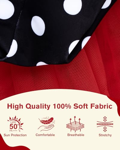 Image of CuteBone Cute Pet Dress for Small Dogs, Cats - Ruffle Princess Outfit with Pleated Heart, Summer Lightweight Breathable Dog Party Clothes for Holiday, Walks, Birthday, Photos DDQ01XS