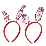 Holibanna 2 Piezas Venda Diadema Para El Cuidado De La Piel Sombreros Del Día De La Independencia Diadema De Los Hombres Lana Diademas De Bebé Diademas Para Pelucas Pañuelo Fuente Sintió