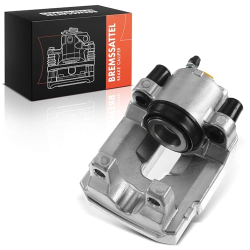 Frankberg Brake Caliper Disc Brake Rear Left Cast Aluminium Compatible with X5 E70 X5 F15 F85 X6 E71 E72 X6 F16 F86 Replace# 34216776788