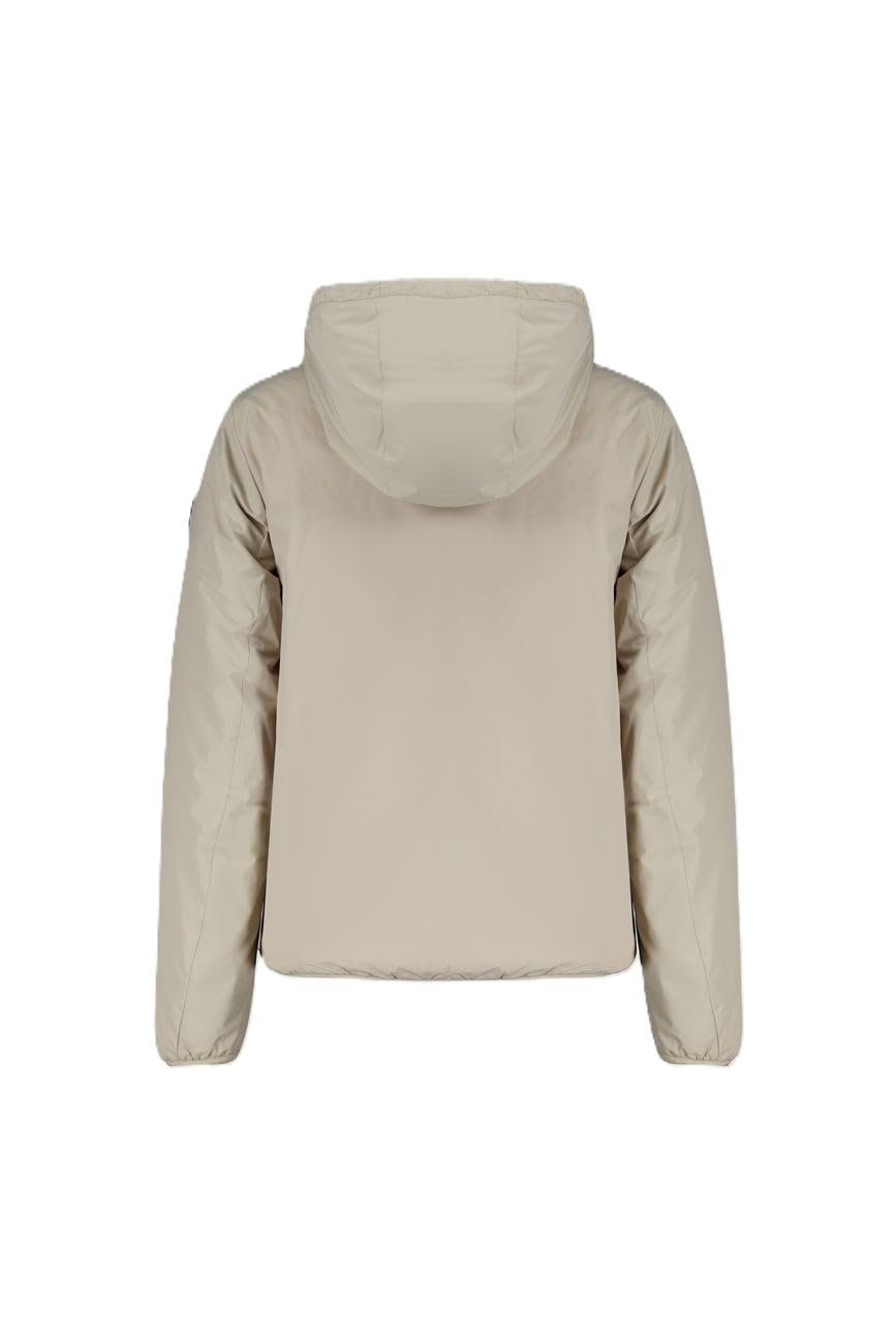 Ciesse Piumini Giacca imbottita donna beige con cappuccio mod.sofy