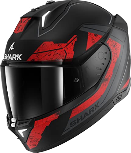 Casque intégral Shark Skwal i3 Rhad Noir Rouge XL pour motard