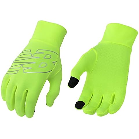 New Balance Lightweight Running Gloves, Hi-Lite, Small Cover