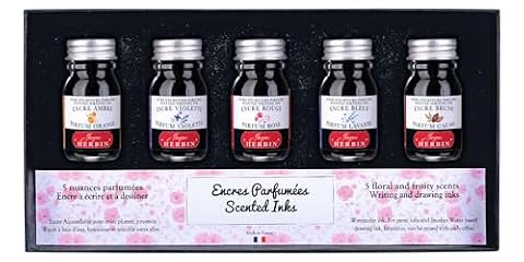 Jacques Herbin 18700T - Przybory do pisania 10 ml, z piórem, roller