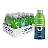 COCO5 Clean Sports Hydration Limon Flavor | 100% Natural | 50% Less Sugar | Nothing Artificial | Non-GMO | Gluten Free | Developed by Pro Trainers for Pro Athletes | 16.9 Ounce (Pack of 12)