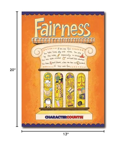 CHARACTER COUNTS! Six Pillars Vibrant Posters (3 Sets of 6) - Image 10