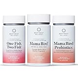 Mama Bird Prenatal Multi+ Iron and Iodine Free, Probiotics and One Fish DHA