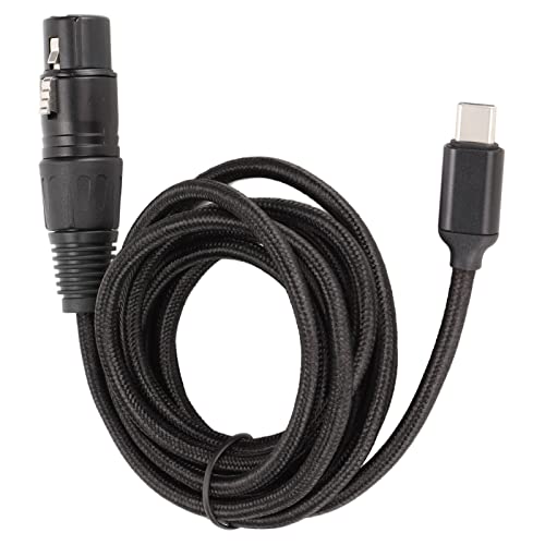 Câble XLR vers USB C pour brancher un micro de studio sur ordinateur