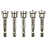 5 Stück 50 mm Gipskarton-Bits für Trockenbauschrauben mit PH2-Antrieb und 6,35 mm Sechskantschaft, kompatibel mit Akku- und Kabelbohrern