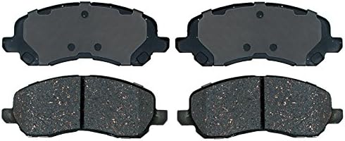 Quiet Low-dust Ceramic Brake Pads With Hardware ACDelco Silver 14D1367CH Ceramic Front Disc Brake Pad Set With Hardware - For GM Trucks & SUVs GM Truck Brake Pads - View #5