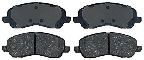 Plaquette de frein ACDelco 14D866CHF1 garniture céramique pour frein à disque de voiture berline