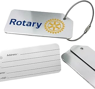 ロータリー トラベルタグ rotary ラゲッジタグ ネームタグ スーツケースタグ ギフト ノベルティ イベント記念品