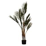 🏠 UNE TOUCHE DÉCO POLYVALENTE : Que ce soit pour dynamiser un bureau un peu terne, réchauffer un salon minimaliste, créer un coin lecture cosy ou accueillir vos invités dans une entrée, ce palmier artificiel s'adapte à tous les styles et apporte une touche d'élégance et de vie partout où il est placé.