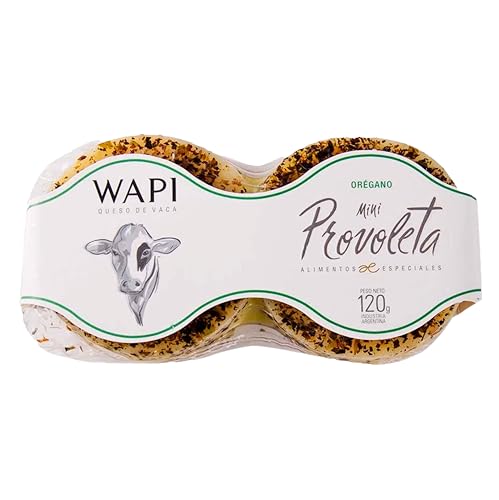 THEARG | Mini Provoleta Argentina 120 gr - with Oregano | Provolone Cheese Block - Cooking Essentials | Perfect for BBQ Grill Argentina - Outdoor Cooking, Camping and Picnic