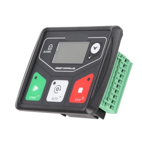 Controlador de Generador DC30D, Módulo de Control Automático de Grupo Electrógeno, LCD de Alta Resolución, Control Manual y Automático