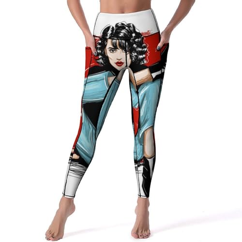 Jeans Cool Girl Legging Femmes Taille Haute pour Yoga et Gym