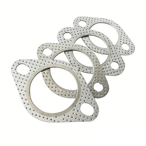 2 szt. blacha uszczelniająca głowicy cylindra rury wydechowej kolektor grubości 1,6 mm do cięcia 20 x 20 cm, metalowa uszczelka wydechowa do samochodu motocykla (2)