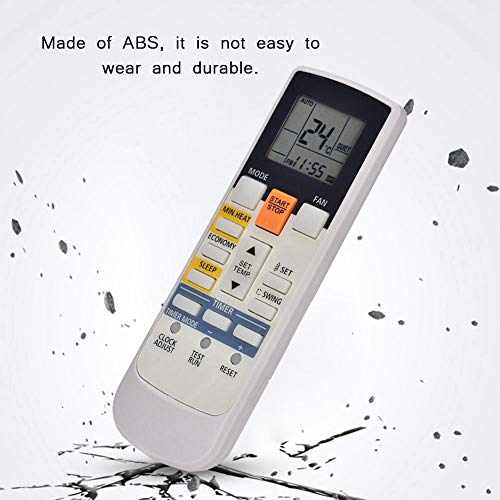 Replacement Remote Control for AR-RAH1E AR-RAH2E, AC Air Conditioner with LCD Screen 8m, black/gray - Image 3