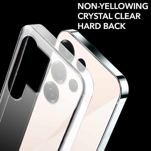 Image of DIZORO Compatible with Samsung Galaxy S25 Ultra 5G Back Cover Case Clear,[ Anti Yellow ][Military Grade Protection] Hard PC Back Cover Transparent